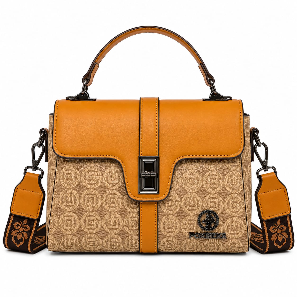 FOXJAZZ Official Branded Crossbody Bag for Women