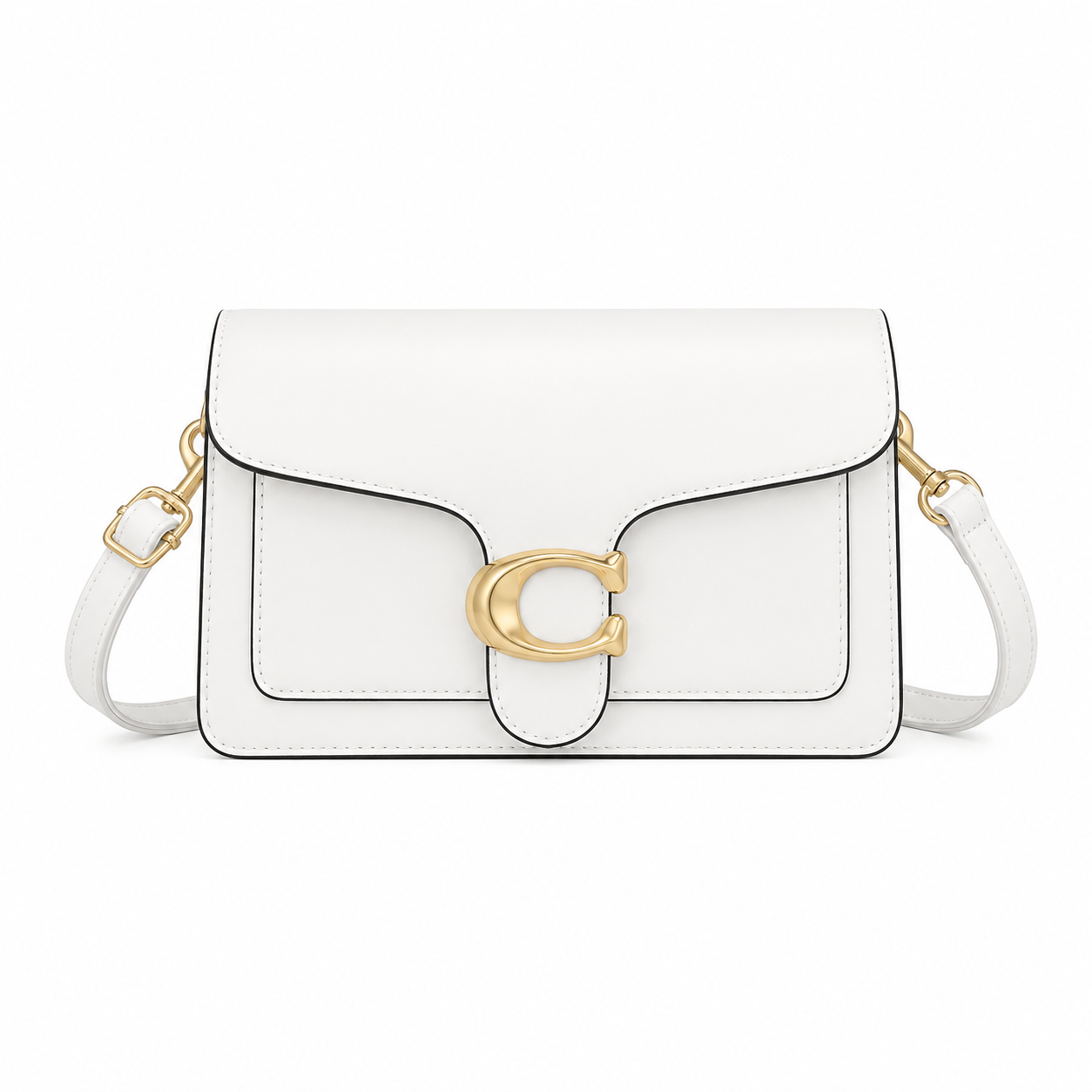 Luxe Buckle Shoulder Bag