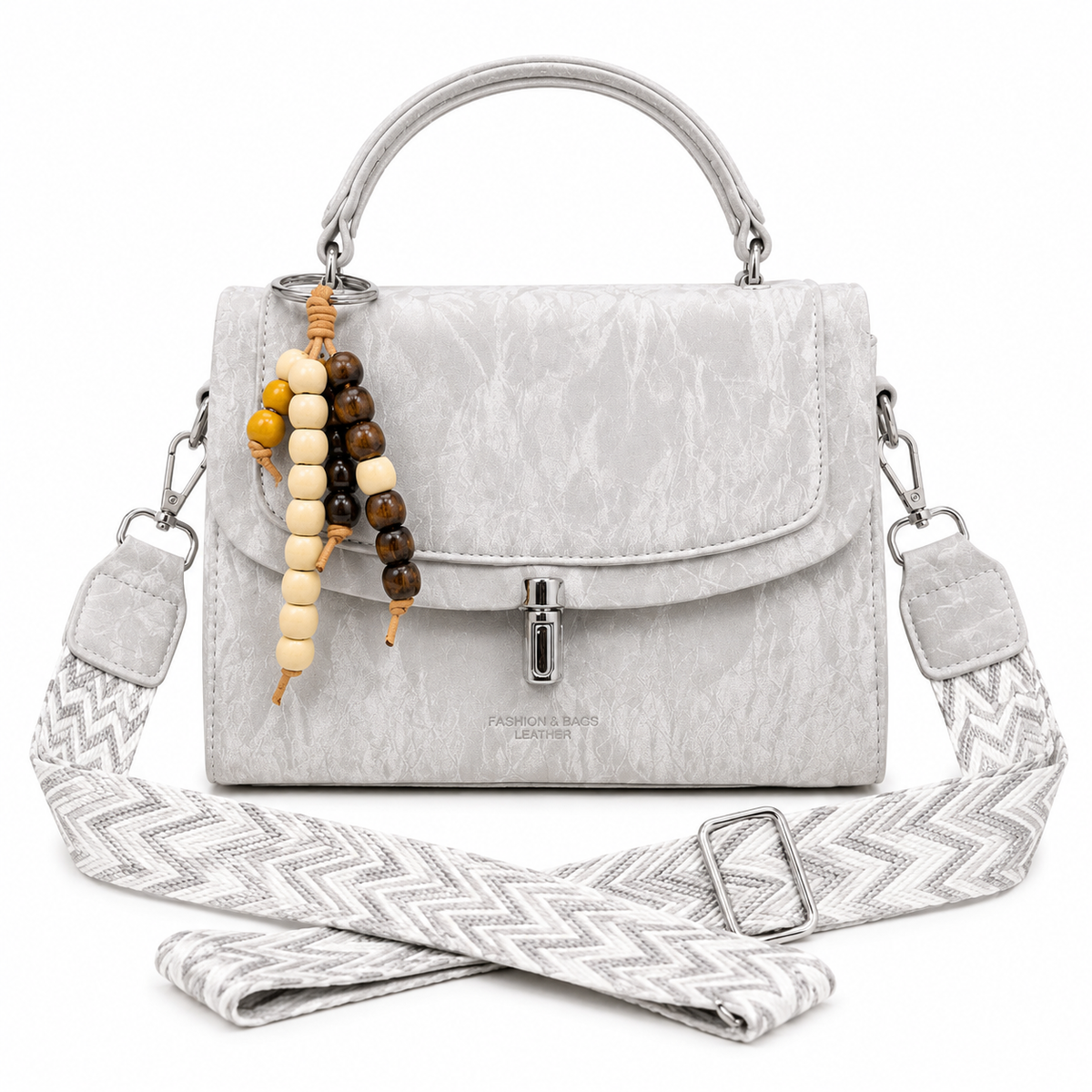 Noir Heritage Top Handle Satchel