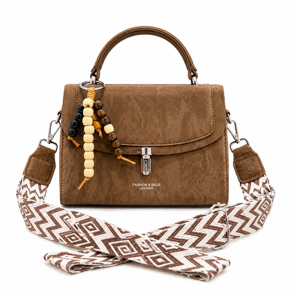 Noir Heritage Top Handle Satchel