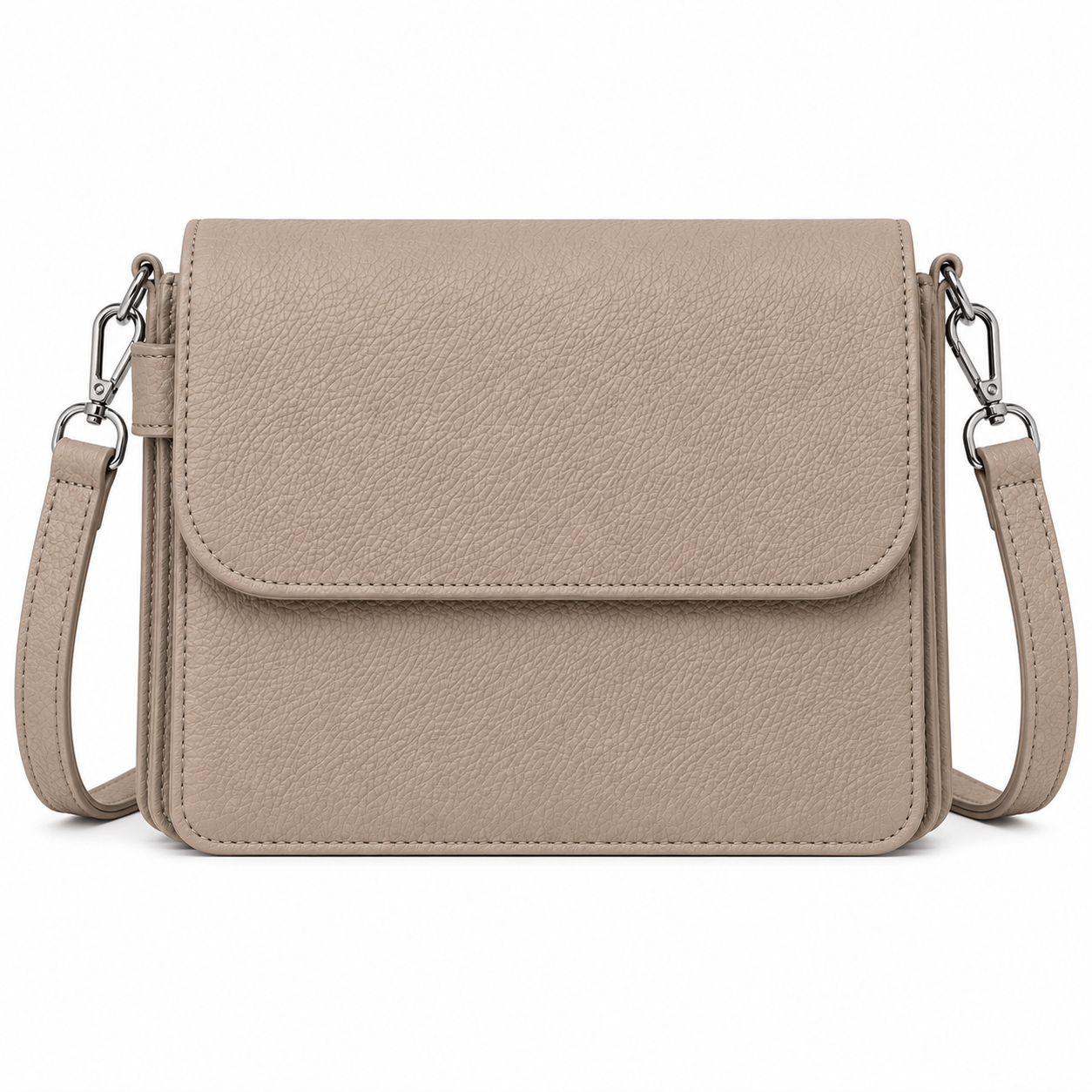 Classic Noir Everyday Crossbody Bag