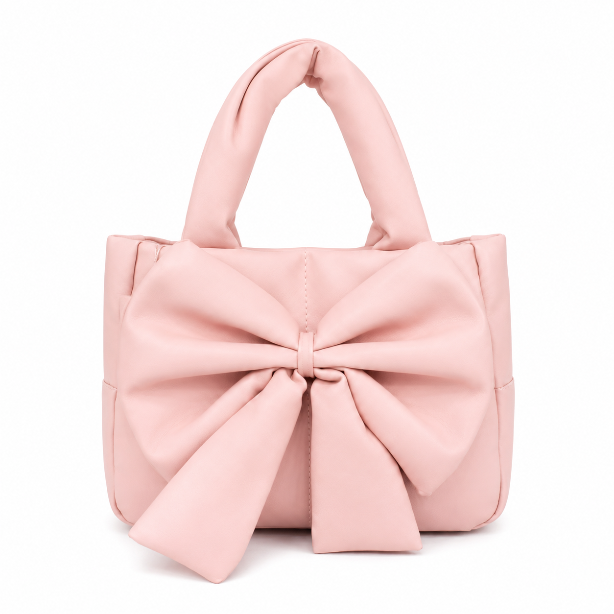 Blush Bow Tote Bag