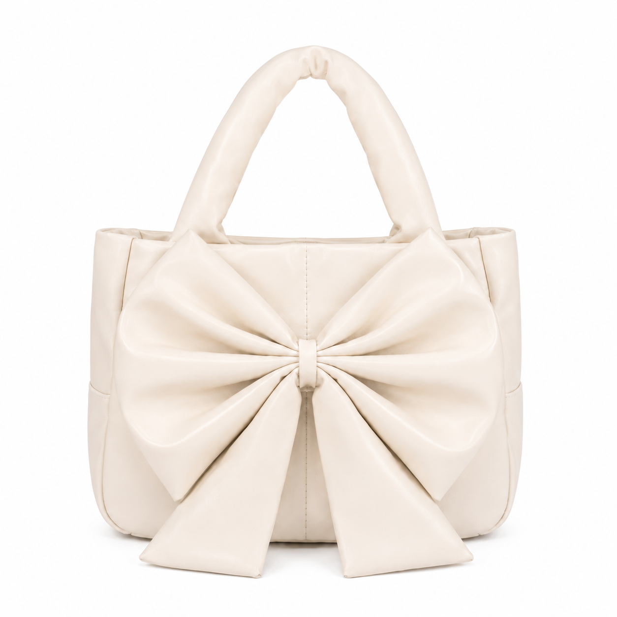 Blush Bow Tote Bag