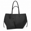 Classic Everyday Tote Bag with Matching Pouch