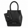 Classic Mini Structured Tote Bag with Card Holder