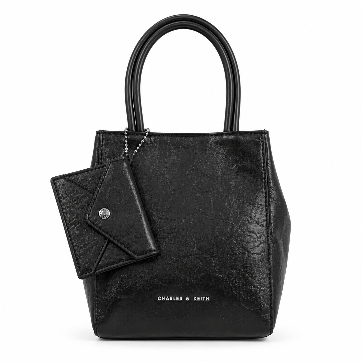 Classic Mini Structured Tote Bag with Card Holder