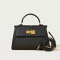 Luxury Structured Top-Handle Handbag & Crossbody Bag for Women