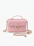 Luna Luxe Quilted Mini Handbag
