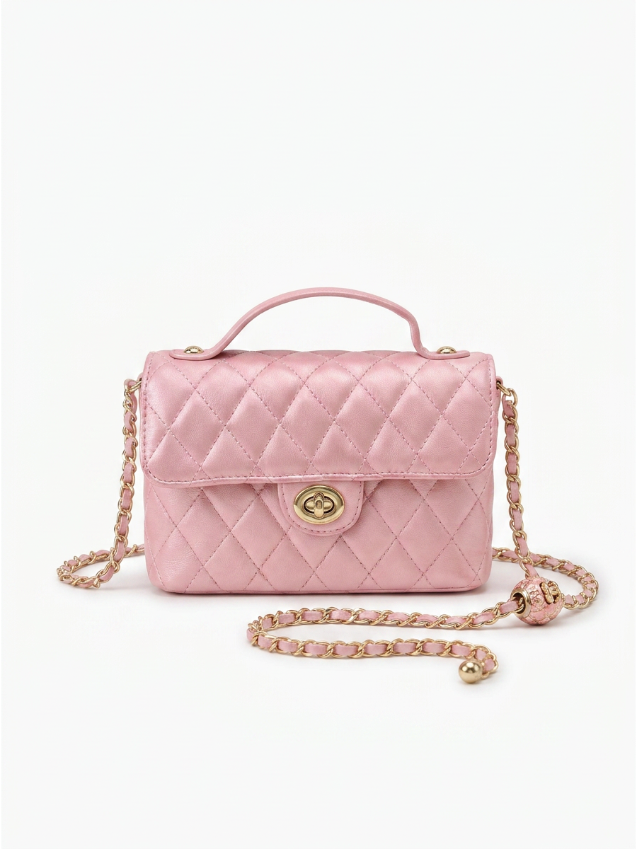 Luna Luxe Quilted Mini Handbag