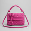 Official Branded Bow Style Crossbody Handbag for Women – Premium Leather Shoulder Bag