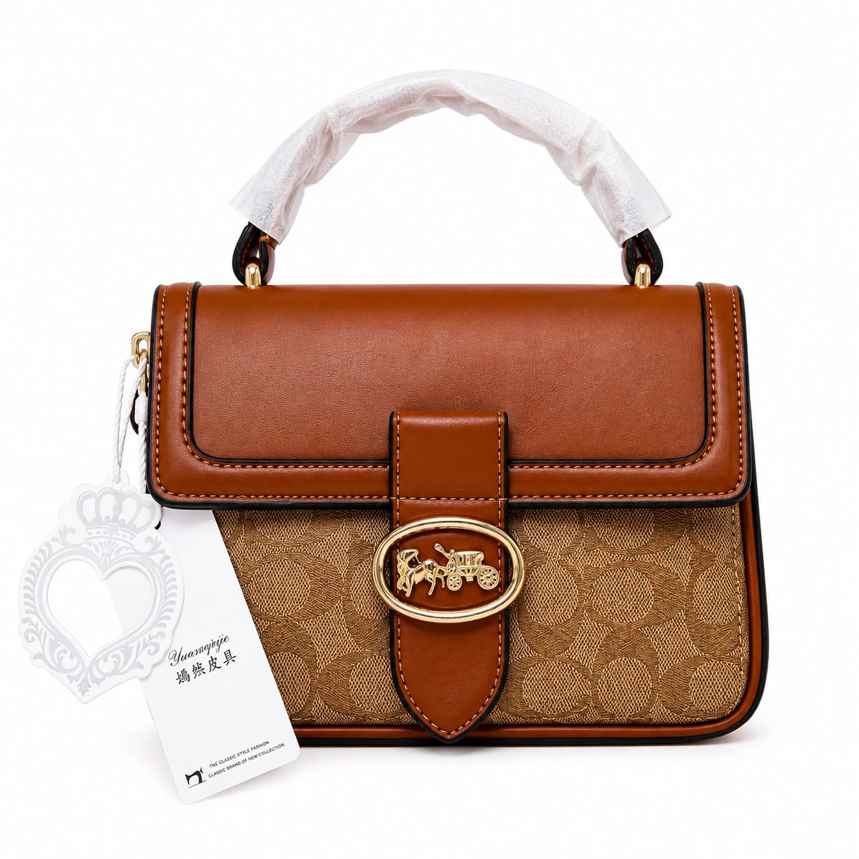 Coach Premium Top Handle Crossbody Bag for Women
