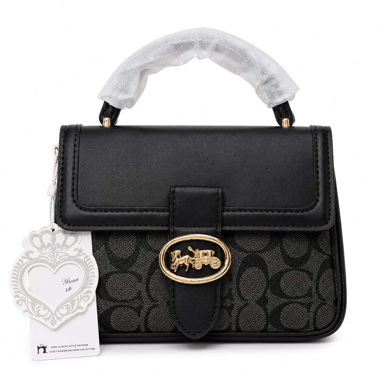 Coach Premium Top Handle Crossbody Bag for Women