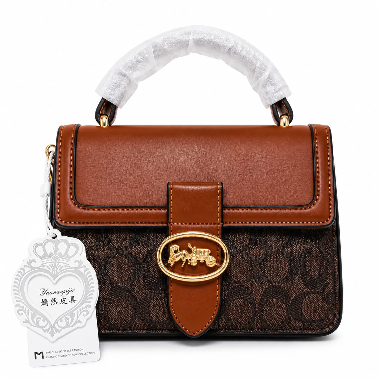 Coach Premium Top Handle Crossbody Bag for Women