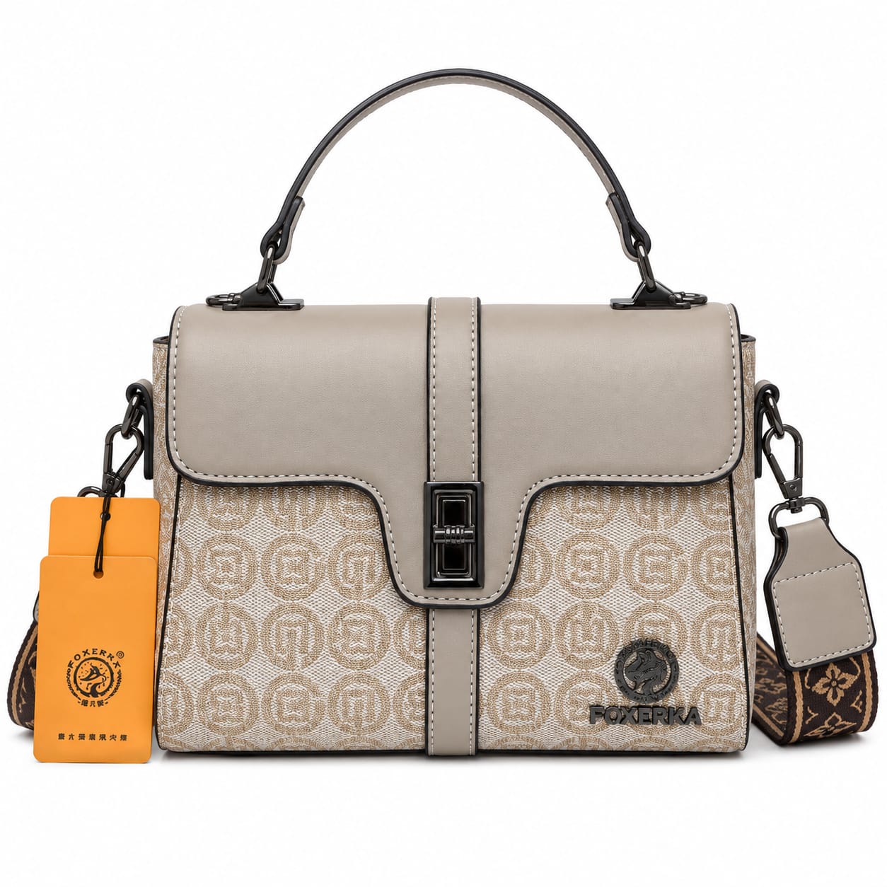 FOXJAZZ Official Branded Crossbody Bag for Women