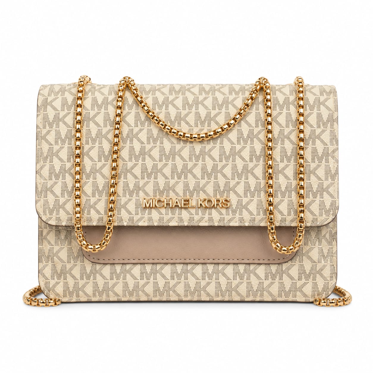 MK Signature Chain Crossbody Handbag for Women – Premium Large Shoulder Purse