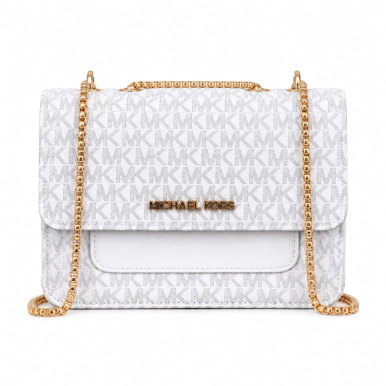 MK Signature Chain Crossbody Handbag for Women – Premium Large Shoulder Purse