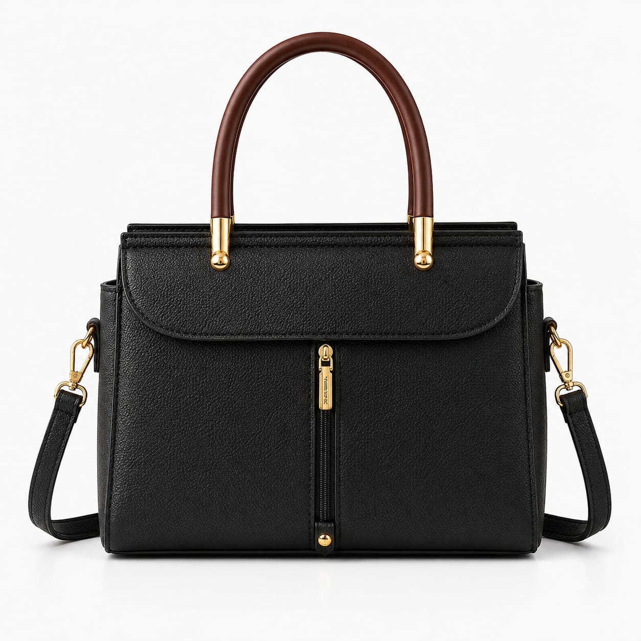 Premium 3-Zipper Shoulder Tote Bag for Women