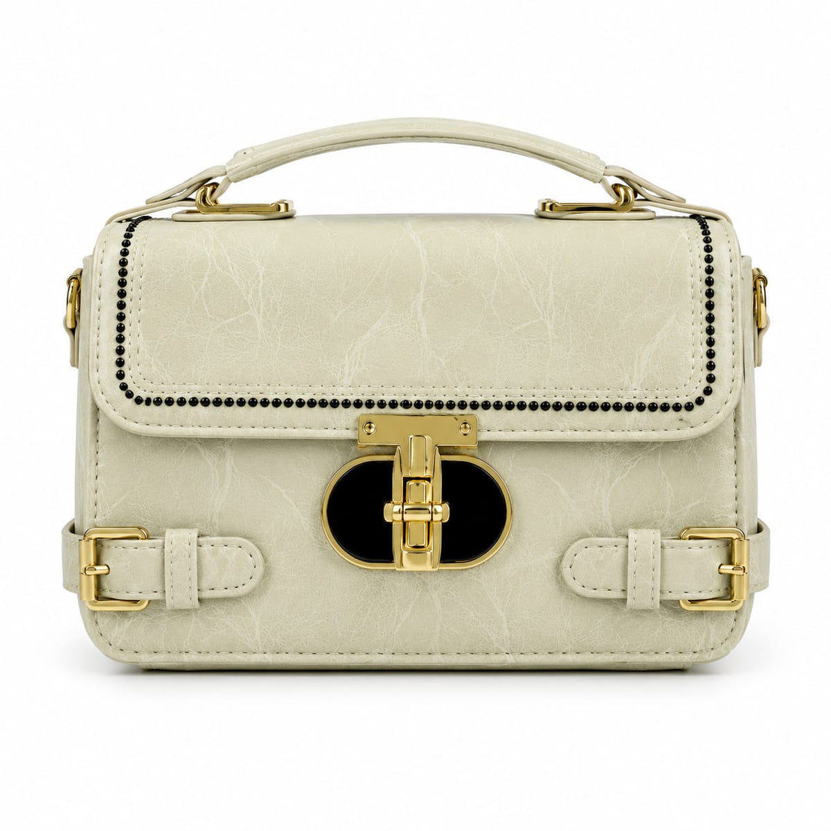 Ivory Top Handle with Gold Lock