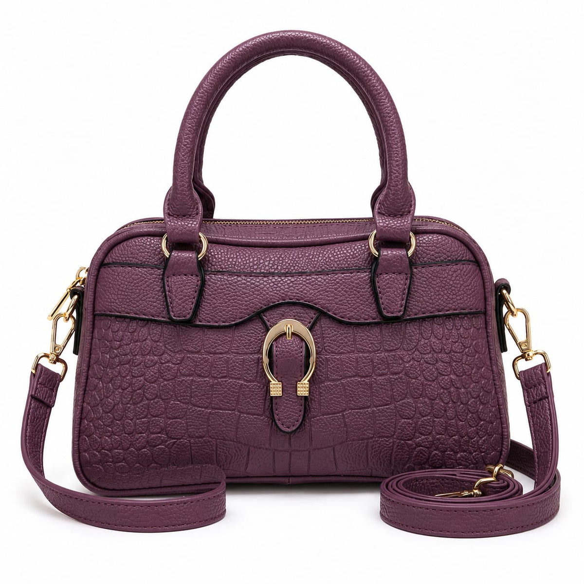 Croc Texture Crossbody