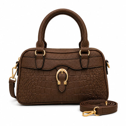 Croc Texture Crossbody